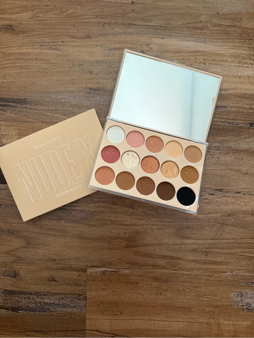 Beauty Creations Nude XL Eyeshadow Palette - Beige, Brown, Pink, Gold, Black